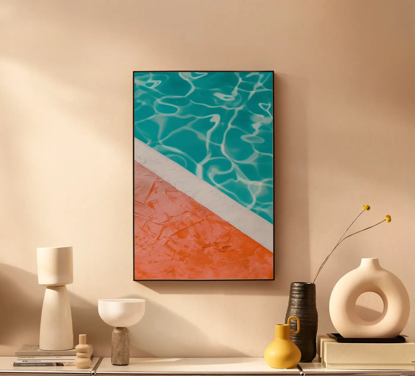 Summer Calm Acryl-Glas von Mosaic Dialogue