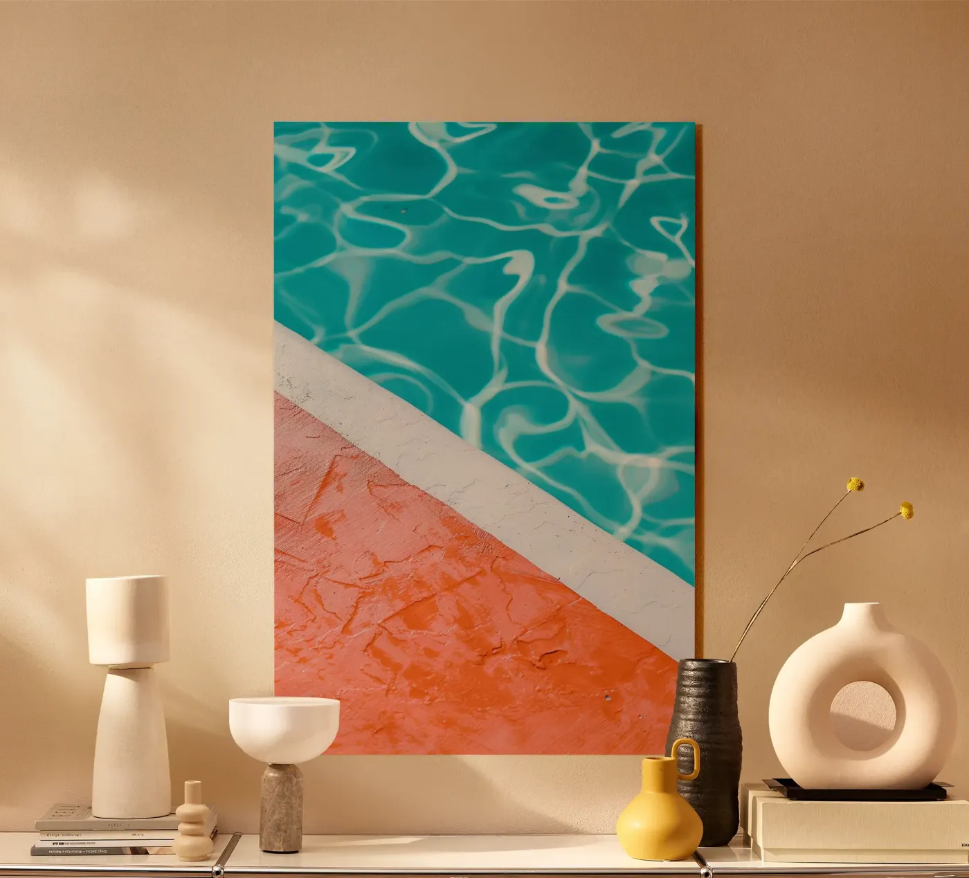 Summer Calm Acryl-Glas von Mosaic Dialogue