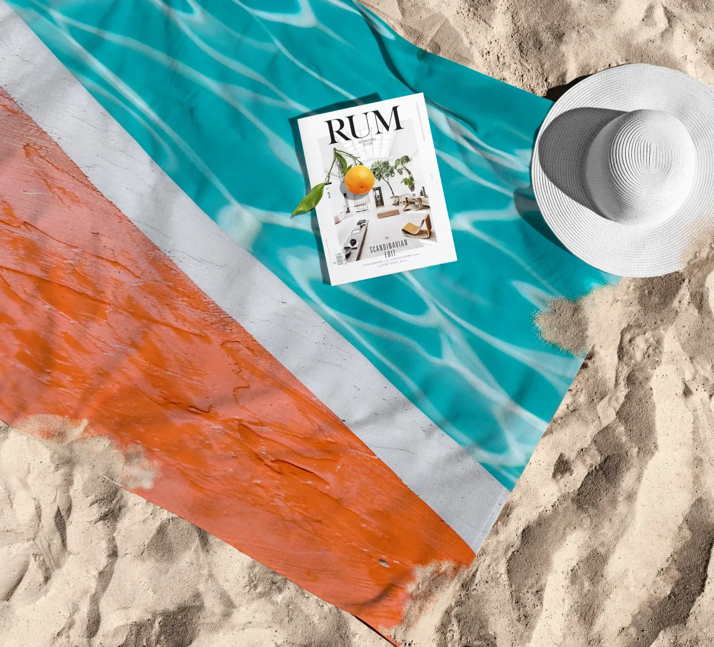 Summer Calm telo mare da Mosaic Dialogue