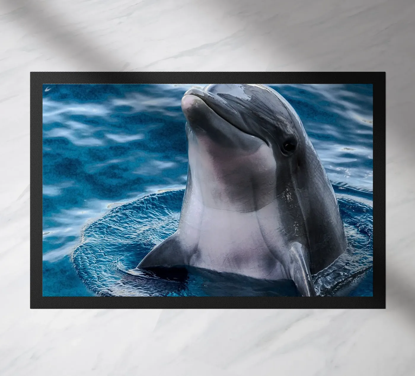 Ocean Acrobat doormat by Nature's Palette