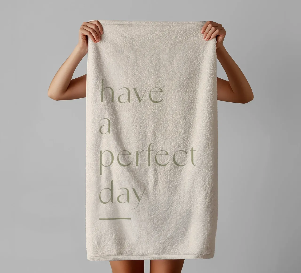 perfect day asciugamano da bagno da mymia