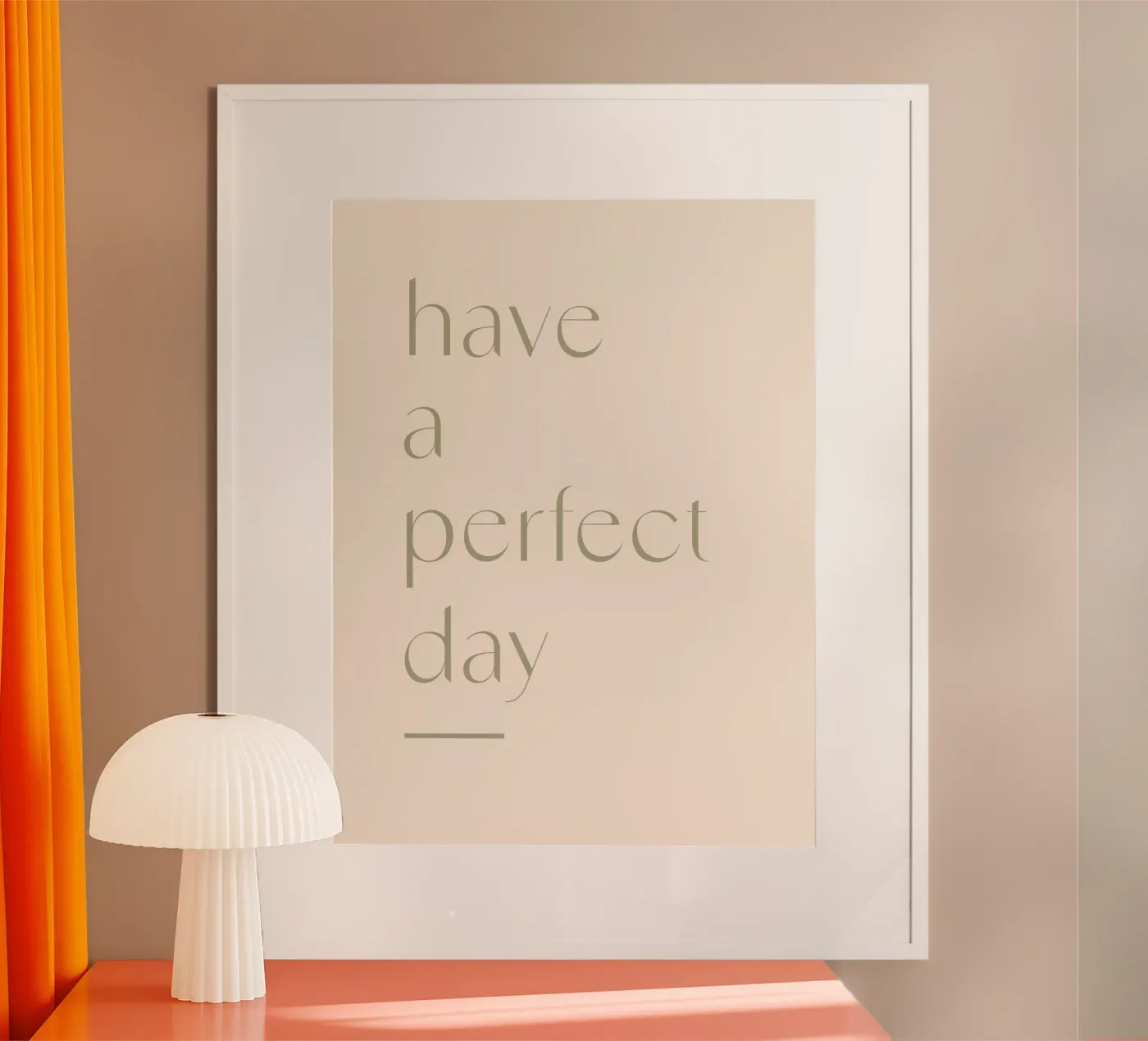 perfect day poster van mymia