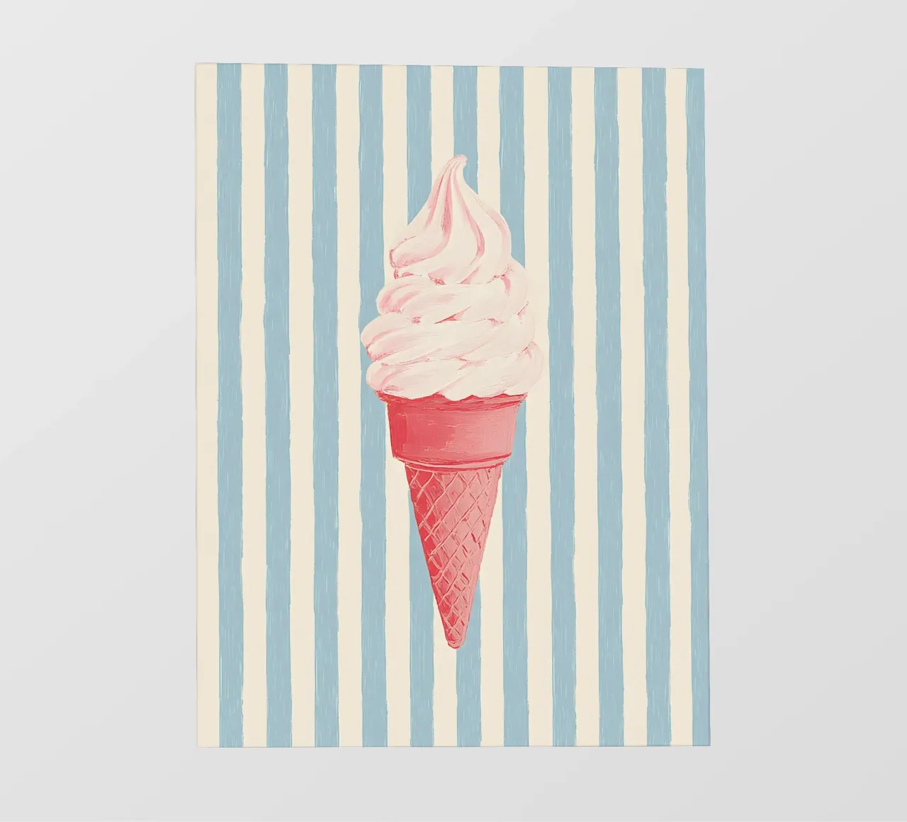 Vanilla Icecream telo in pvc da Gypsy Galleria
