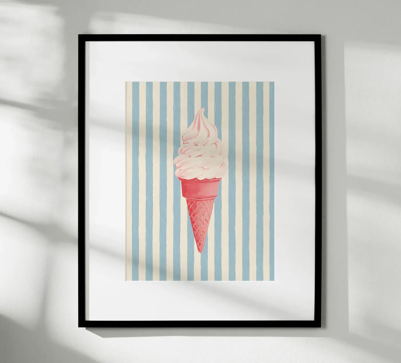 Vanilla Icecream poster by Gypsy Galleria