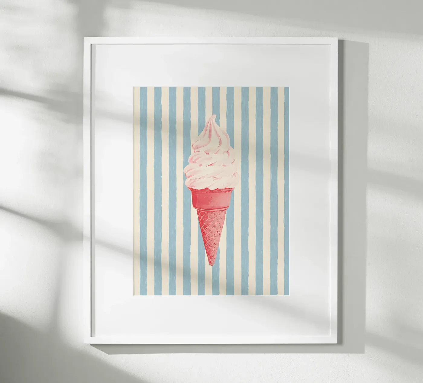 Vanilla Icecream poster by Gypsy Galleria