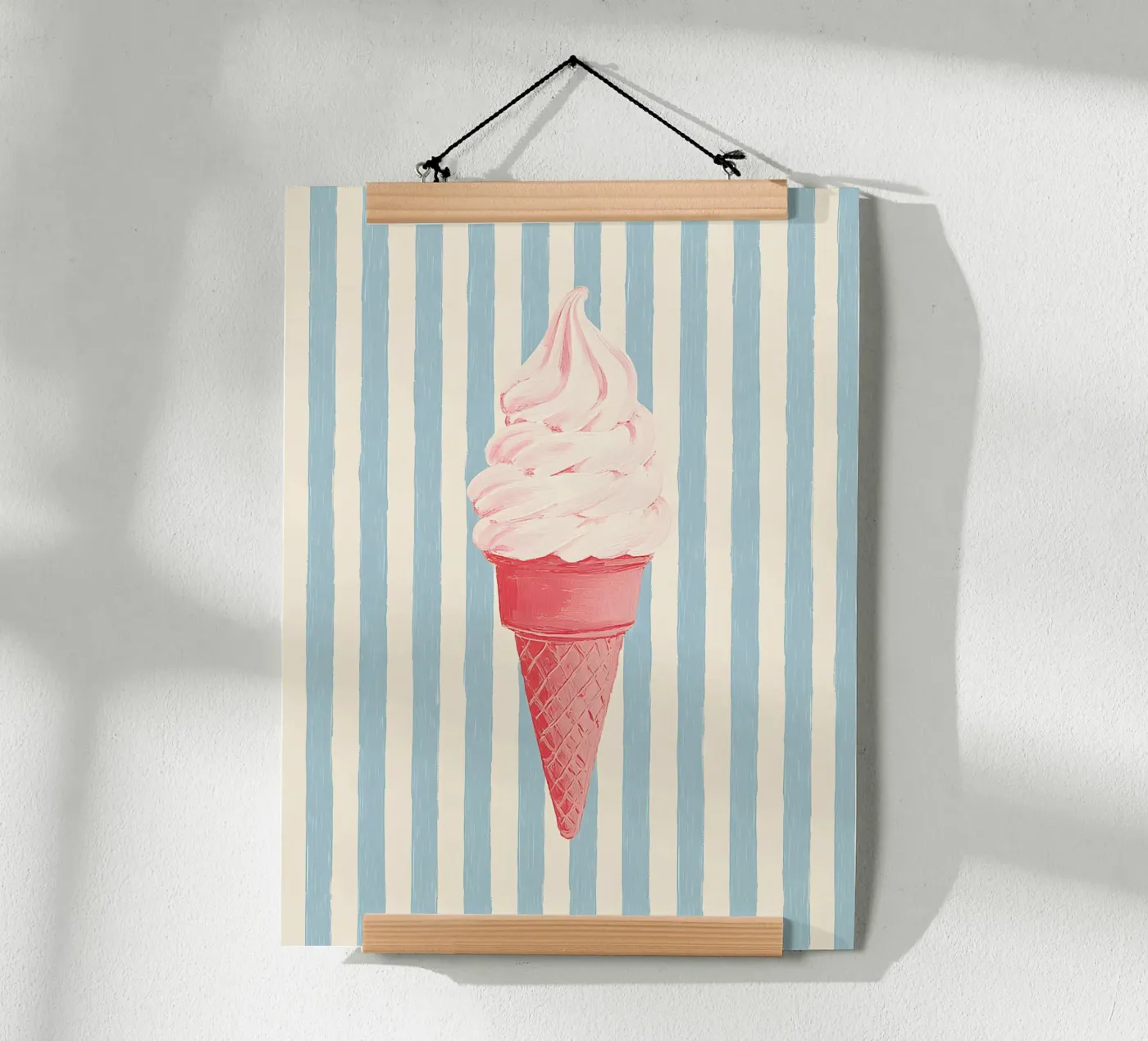 Vanilla Icecream poster by Gypsy Galleria