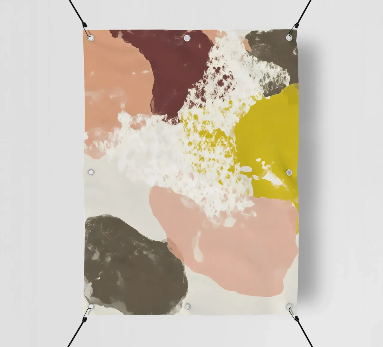 Minimalist Abstract telo in pvc da Gypsy Galleria