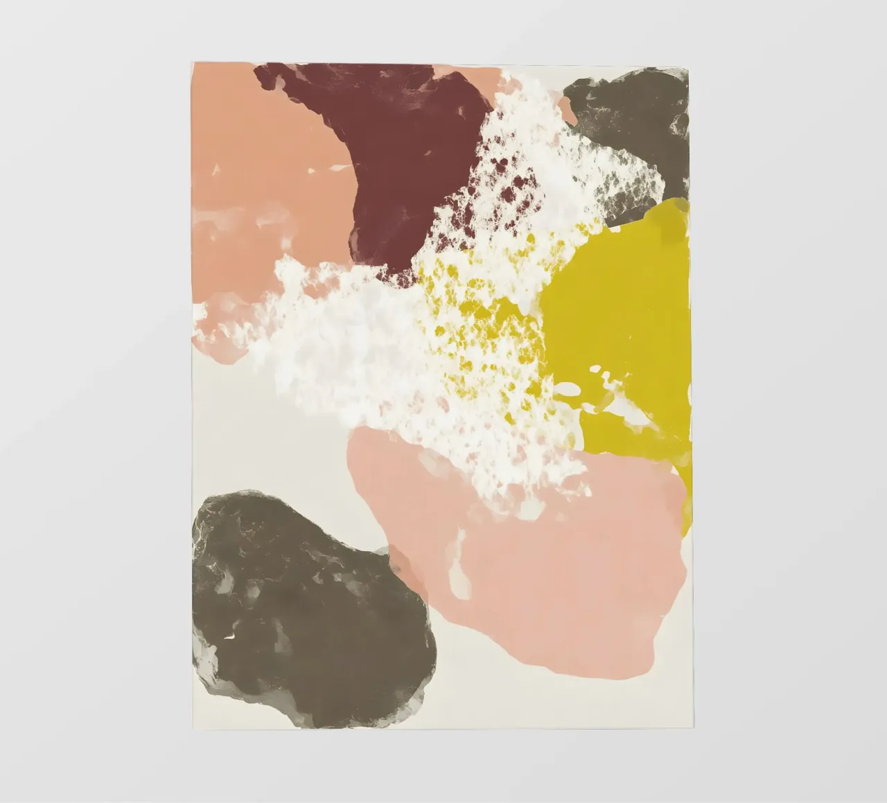 Minimalist Abstract telo in pvc da Gypsy Galleria