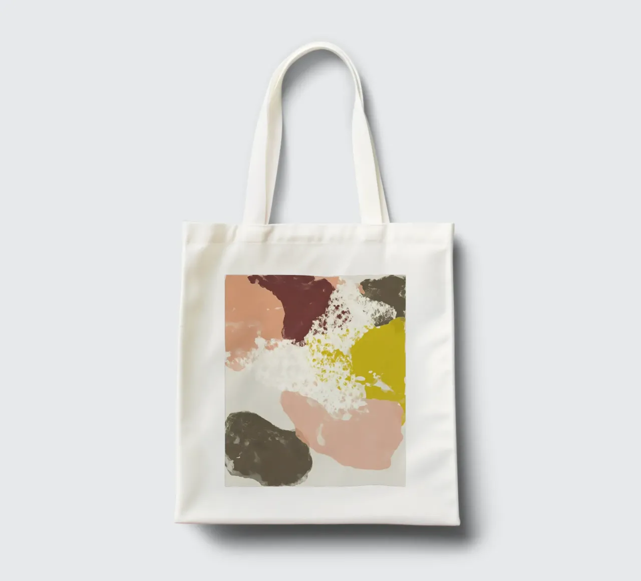 Minimalist Abstract borsa in juta da Gypsy Galleria