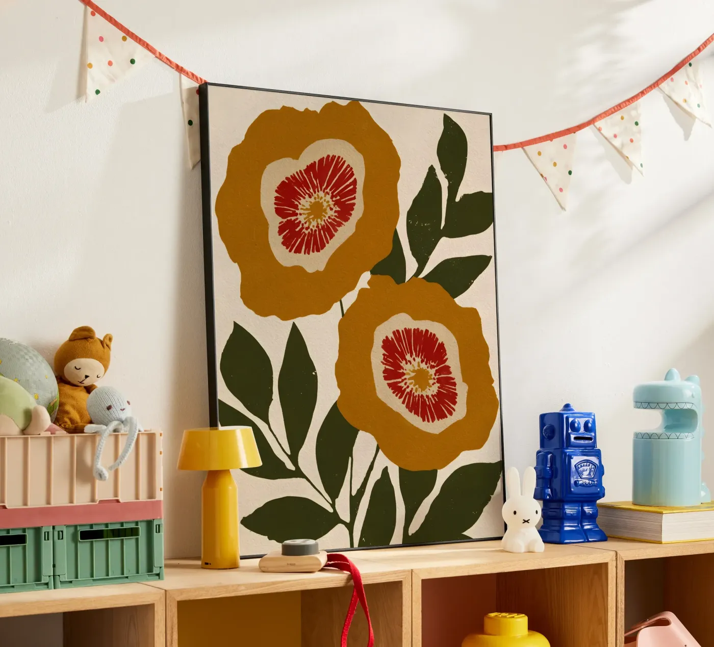 Abstract Flowers pannello forex da Gypsy Galleria