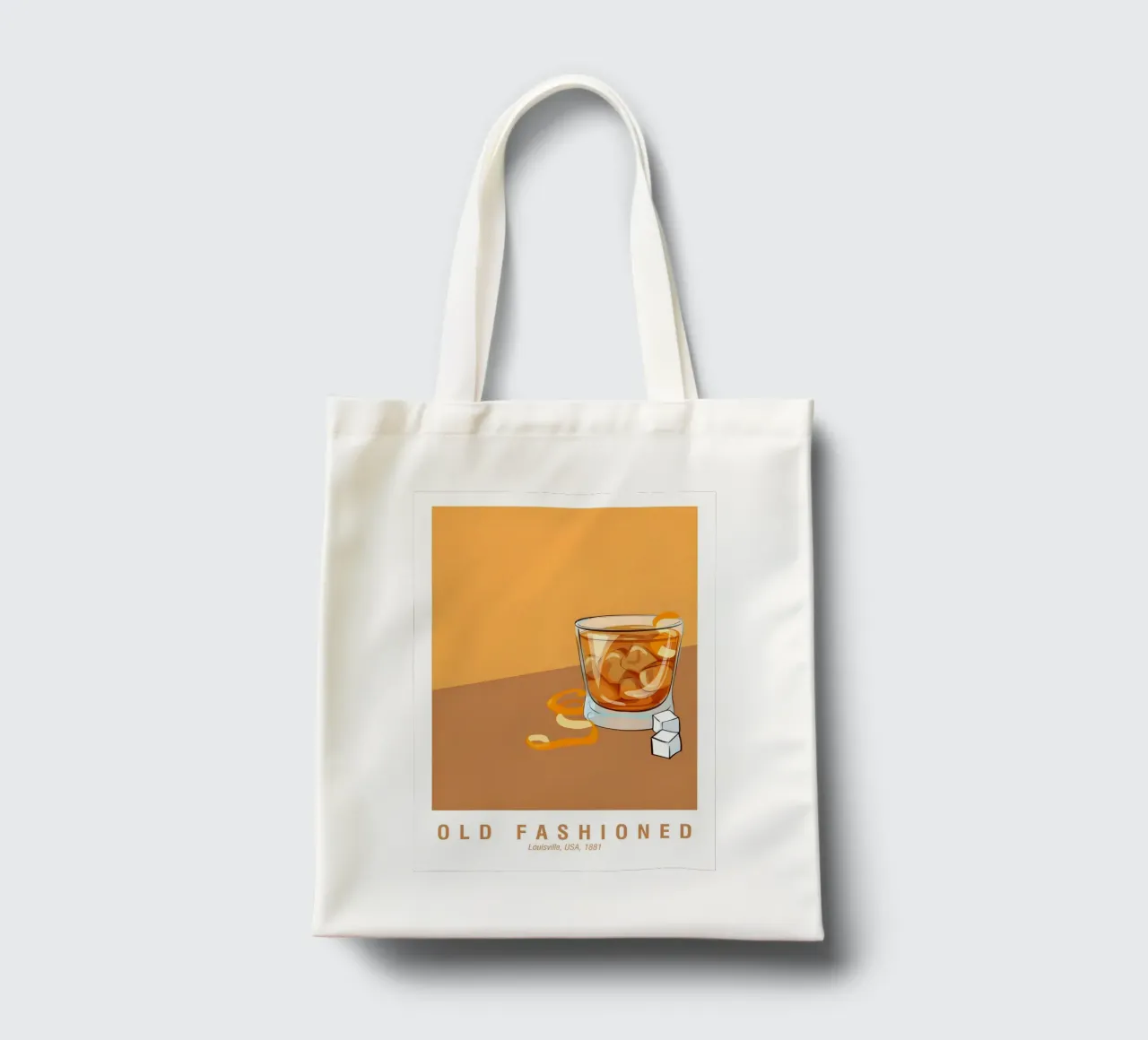 Old Fashioned borsa in juta da janetlynn