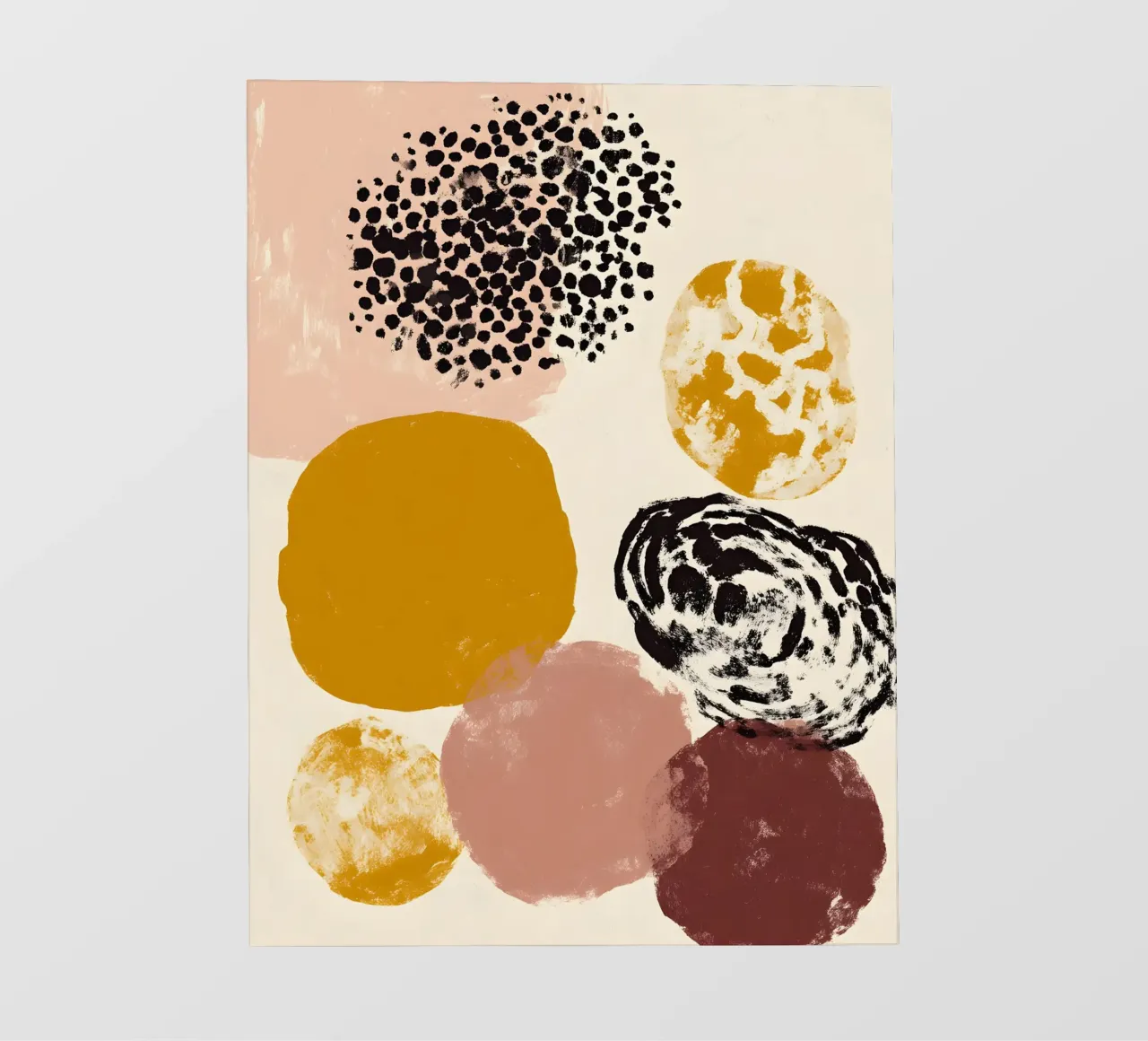 Sophisticated Abstract Forms telo in pvc da Gypsy Galleria