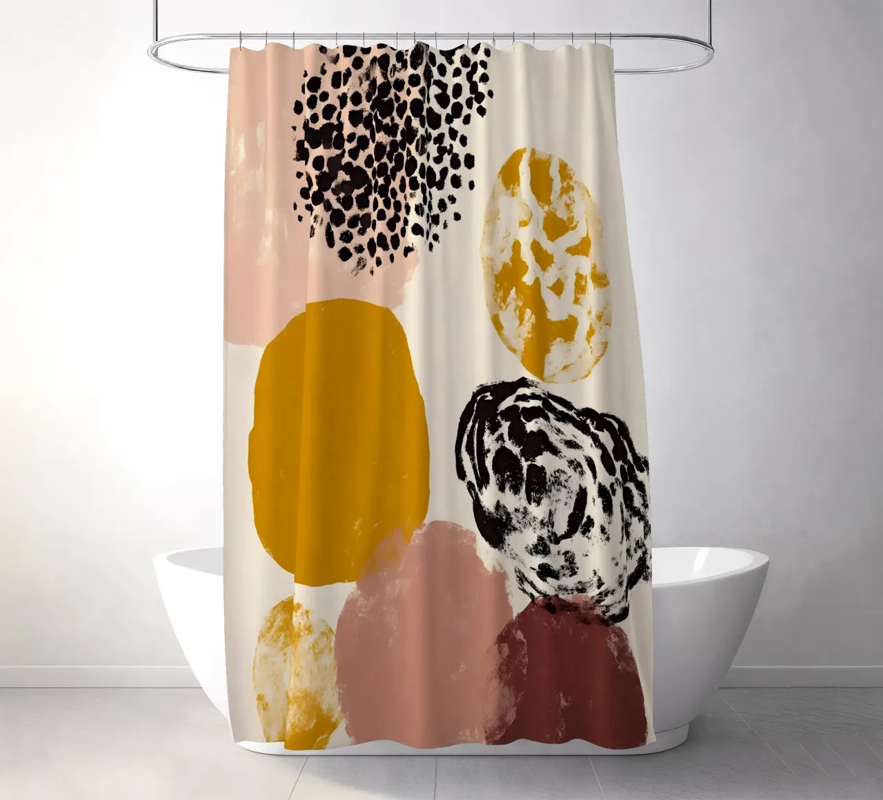 Sophisticated Abstract Forms tenda da doccia da Gypsy Galleria