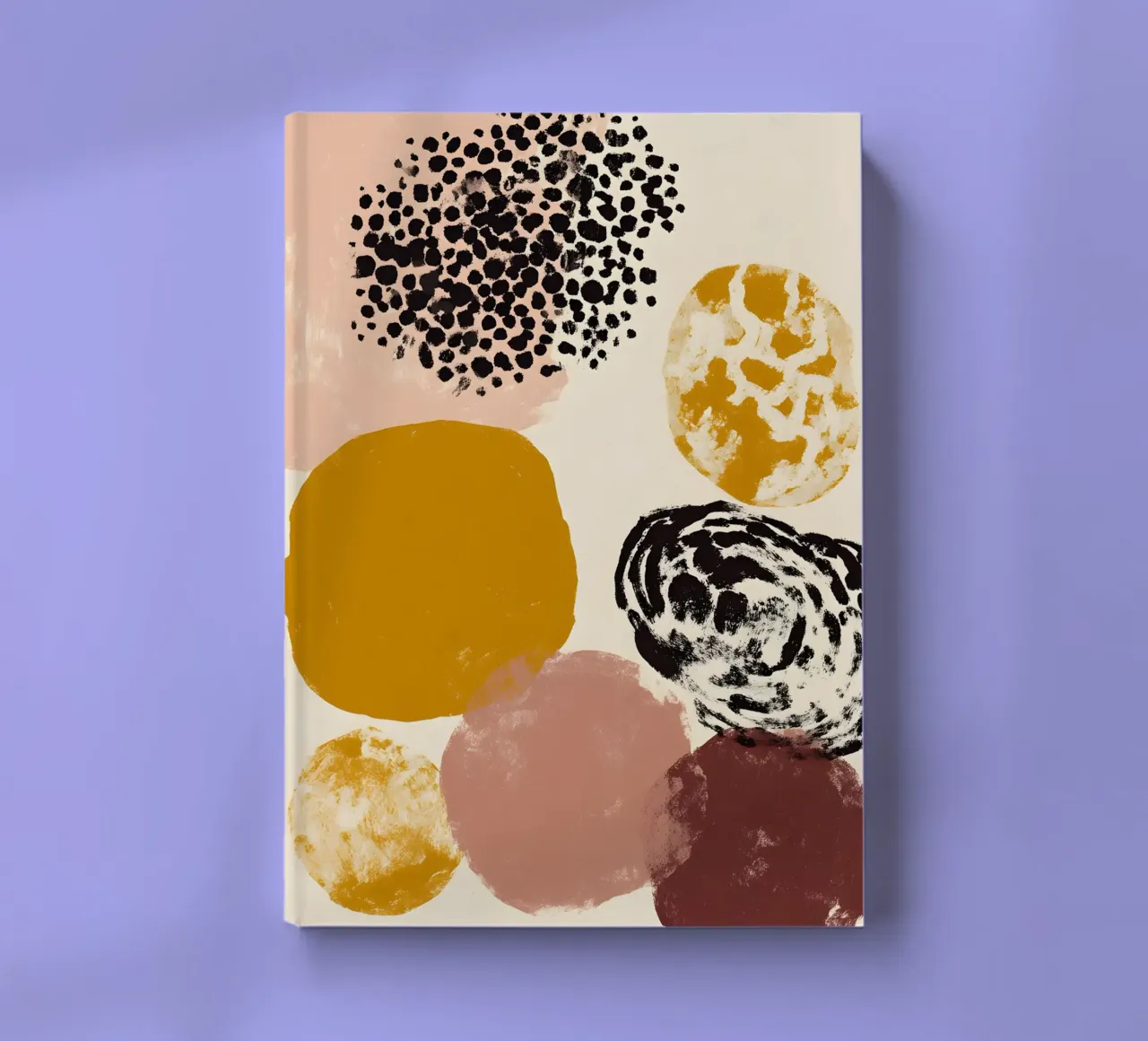 Sophisticated Abstract Forms notebook by Gypsy Galleria