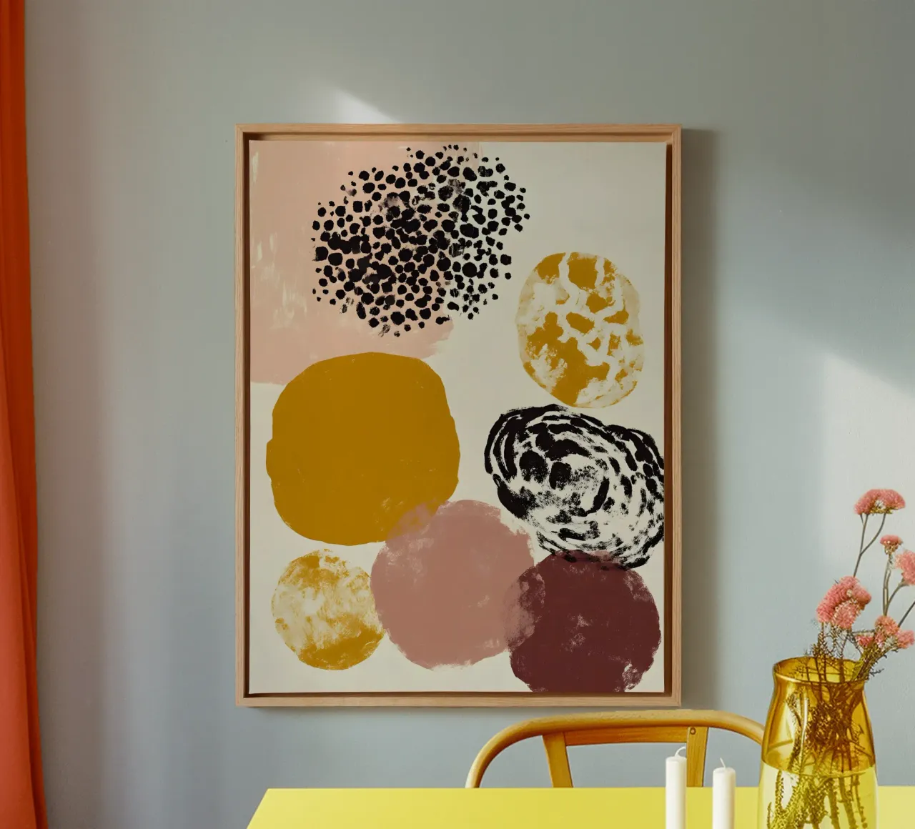Sophisticated Abstract Forms canvas by Gypsy Galleria