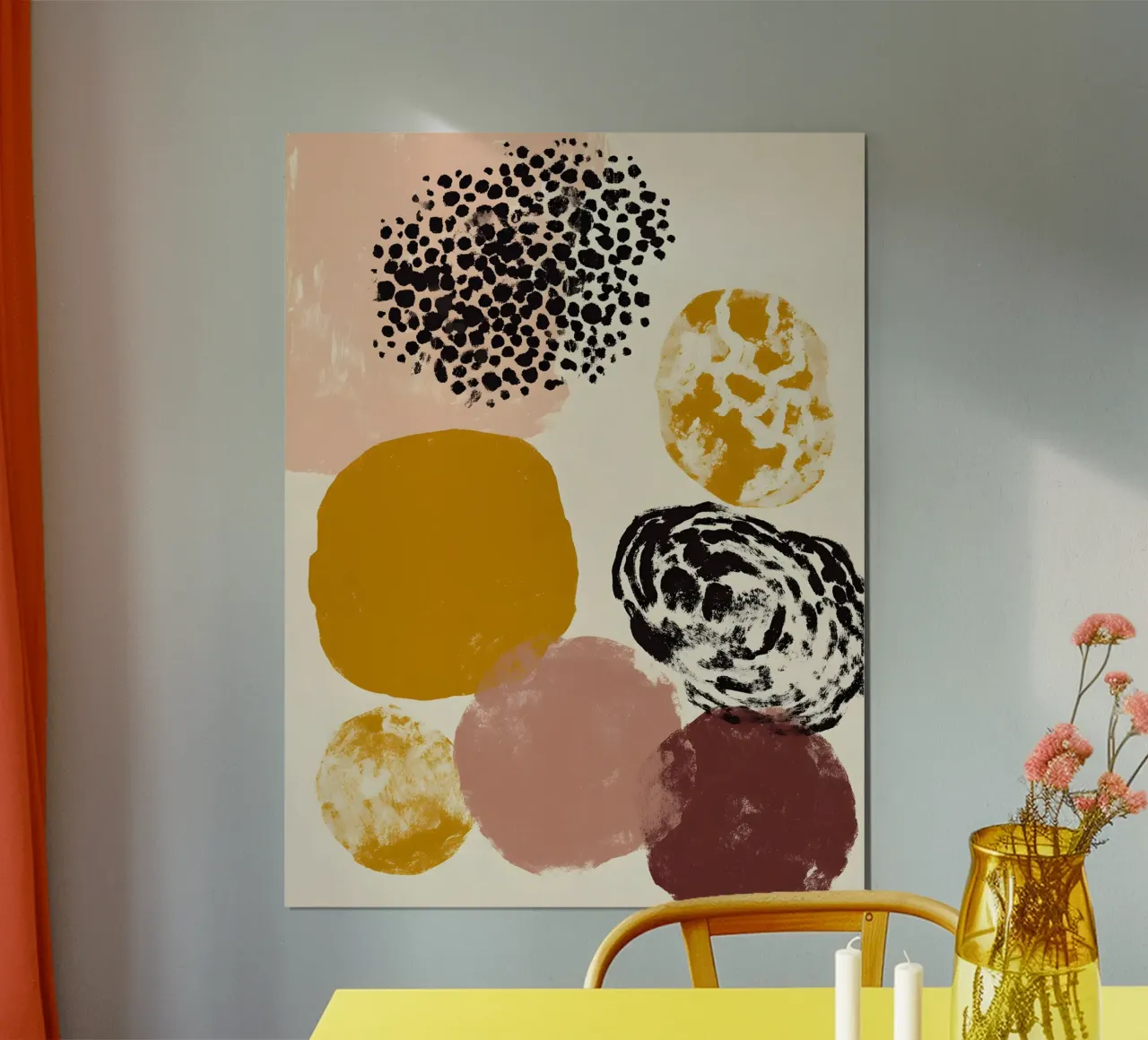 Sophisticated Abstract Forms hahnemühle by Gypsy Galleria
