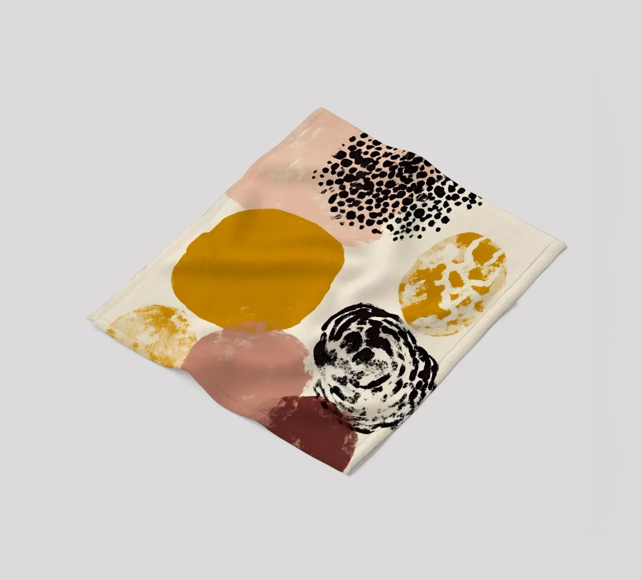 Sophisticated Abstract Forms coperta in pile da Gypsy Galleria
