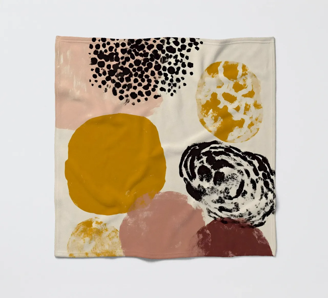 Sophisticated Abstract Forms coperta in pile da Gypsy Galleria