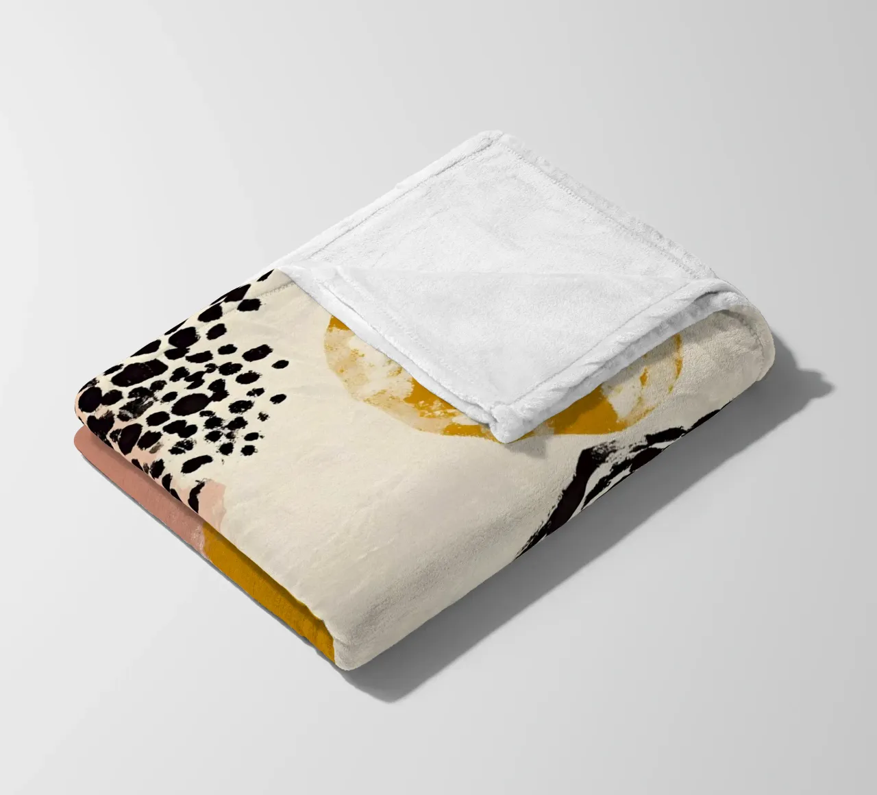 Sophisticated Abstract Forms coperta in pile da Gypsy Galleria