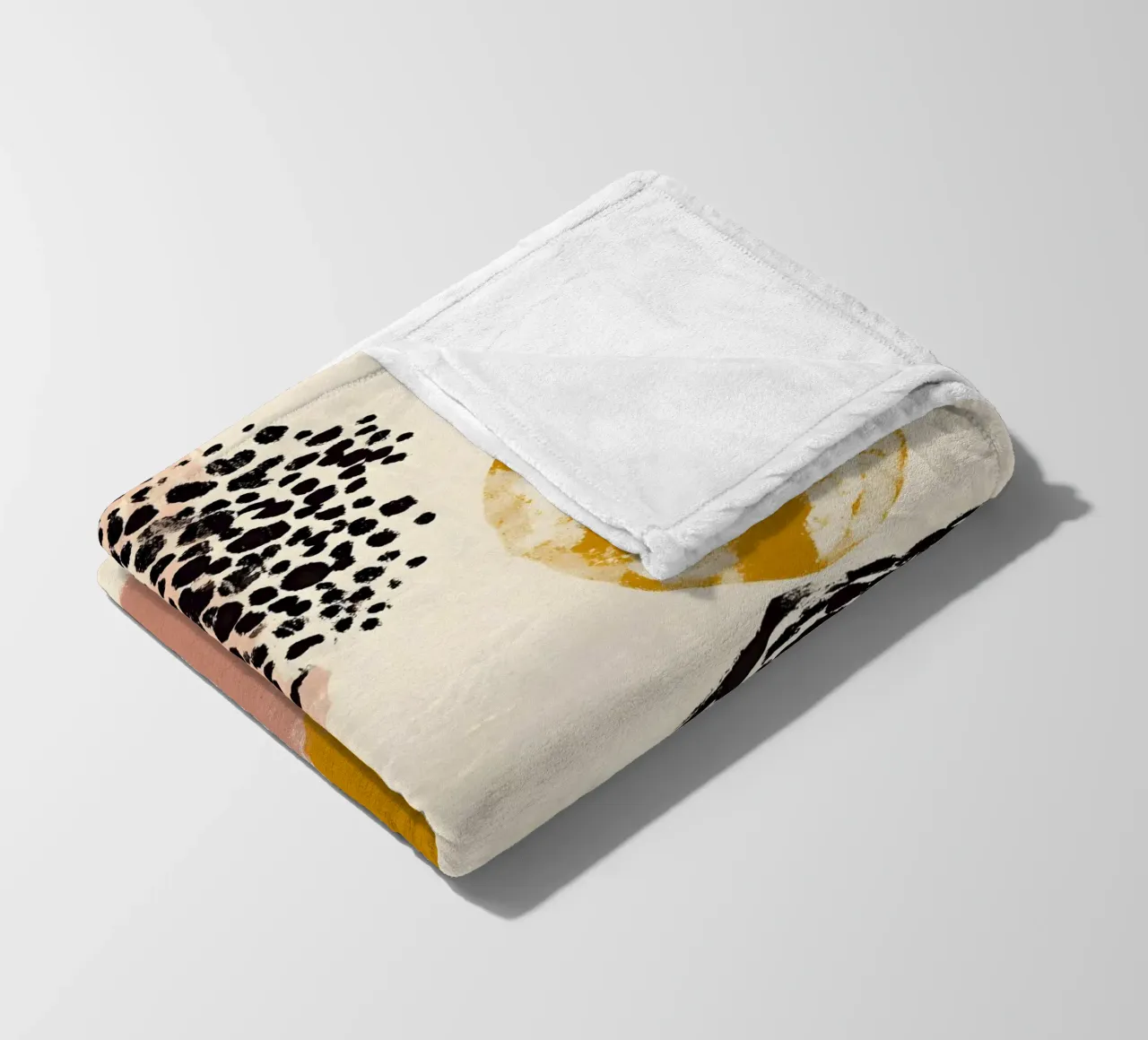 Sophisticated Abstract Forms coperta in pile da Gypsy Galleria