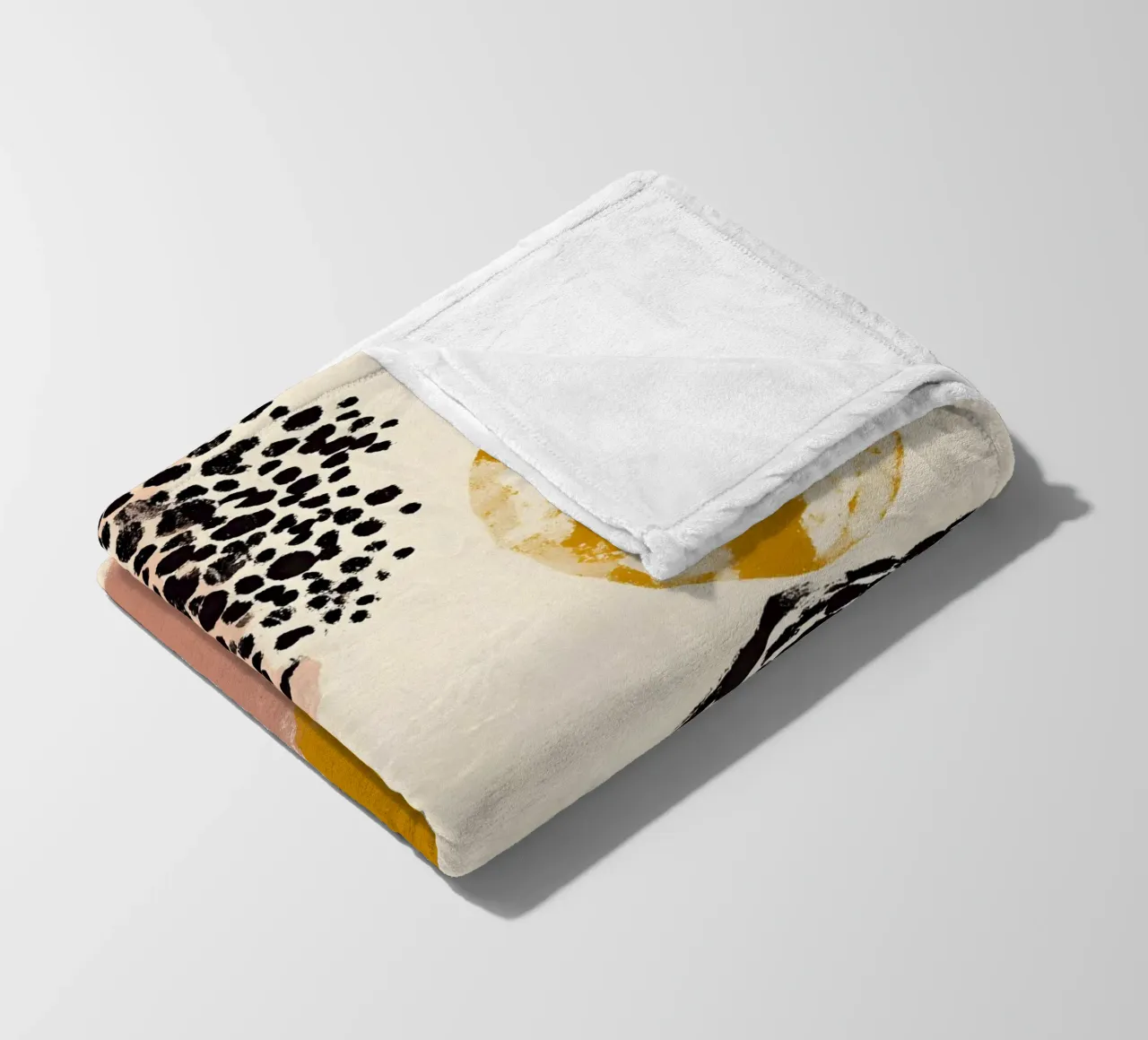 Sophisticated Abstract Forms coperta in pile da Gypsy Galleria