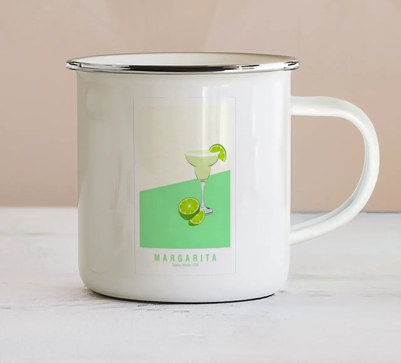 Margarita tazza in smalto da janetlynn