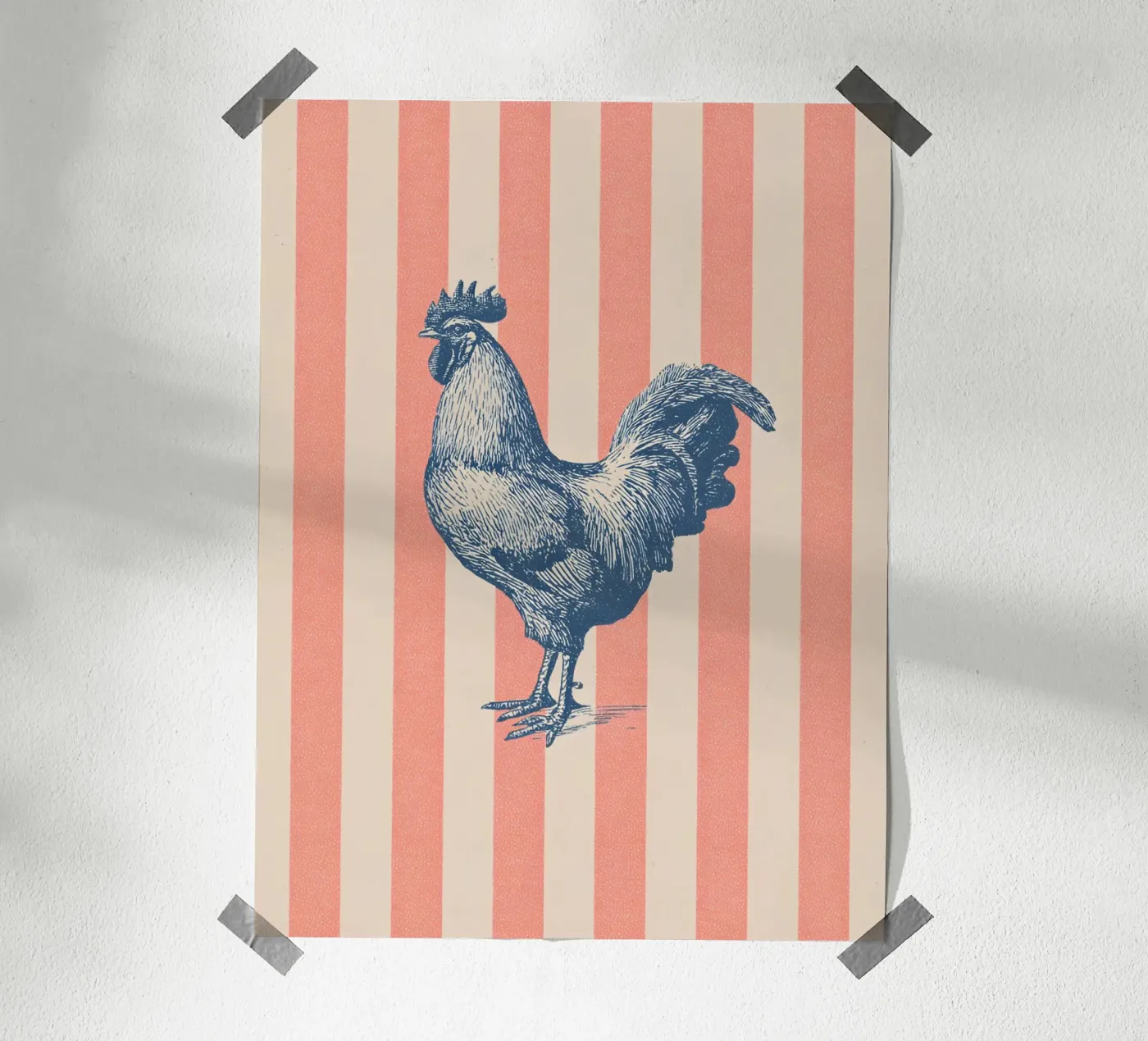The Rooster poster da Gypsy Galleria