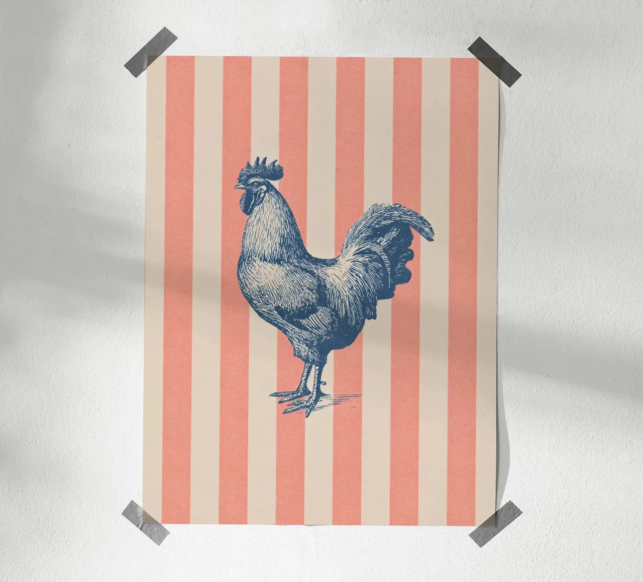The Rooster poster da Gypsy Galleria
