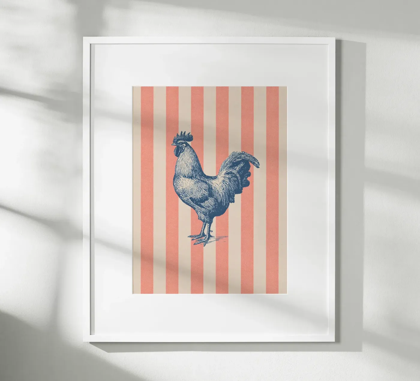 The Rooster poster van Gypsy Galleria