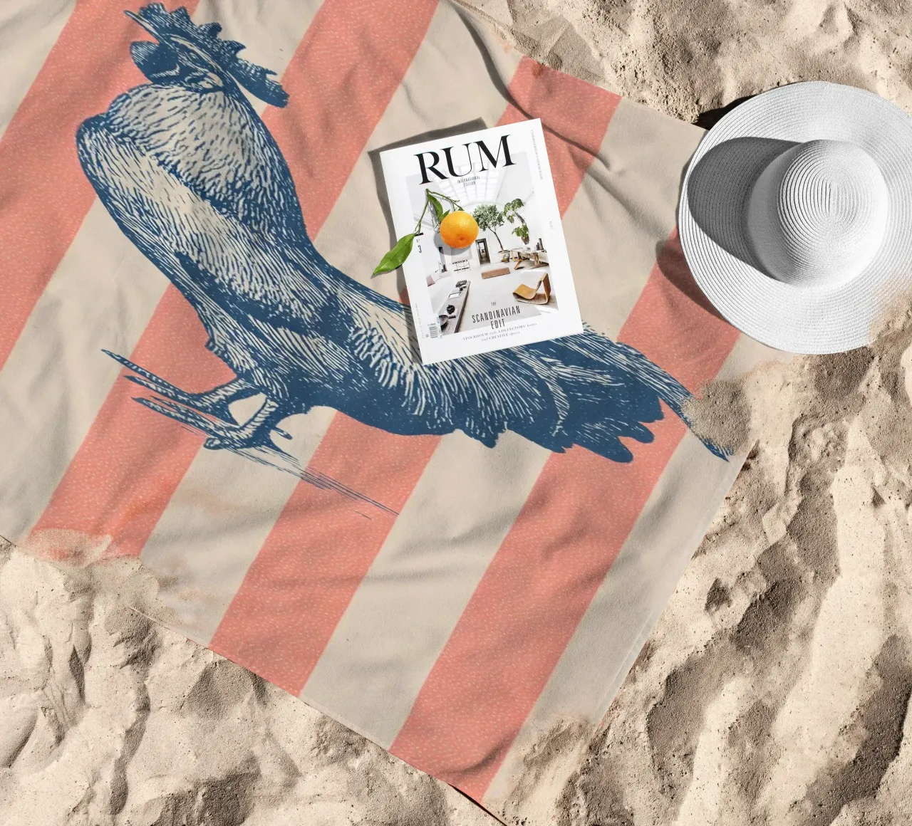 The Rooster telo mare da Gypsy Galleria