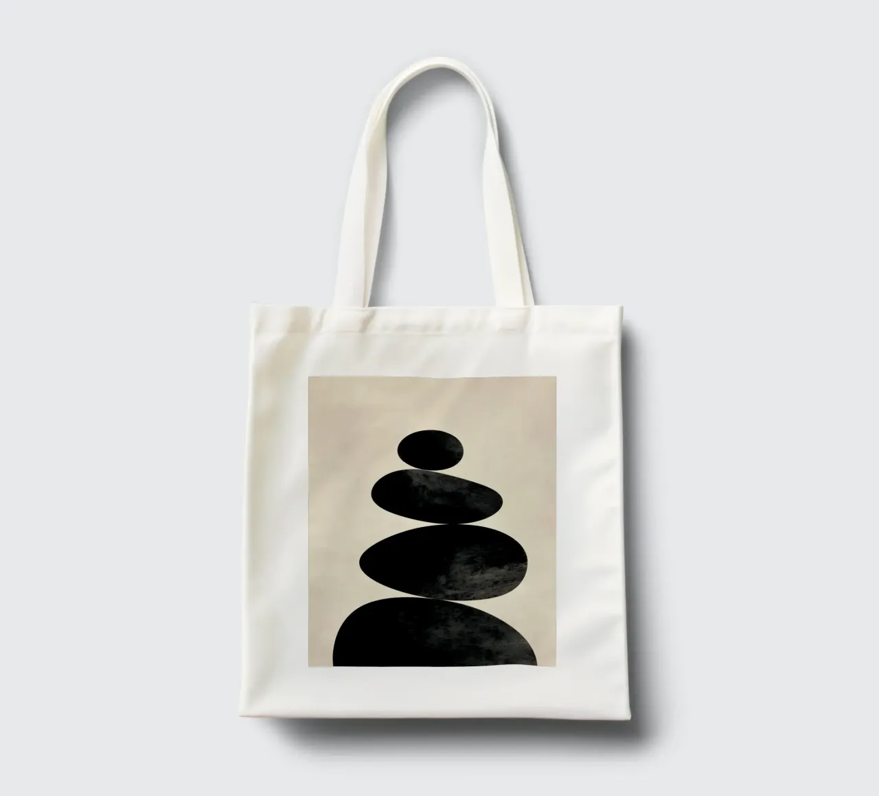 Minimalist Abstract borsa in juta da Gypsy Galleria