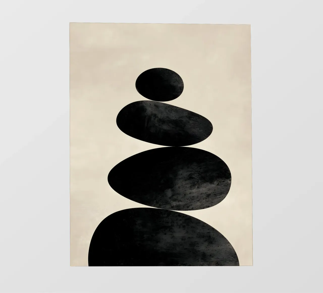 Minimalist Abstract telo in pvc da Gypsy Galleria