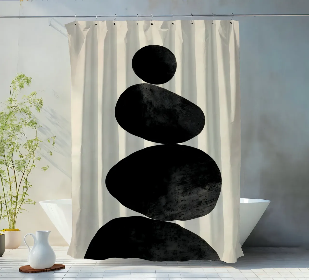 Minimalist Abstract tenda da doccia da Gypsy Galleria