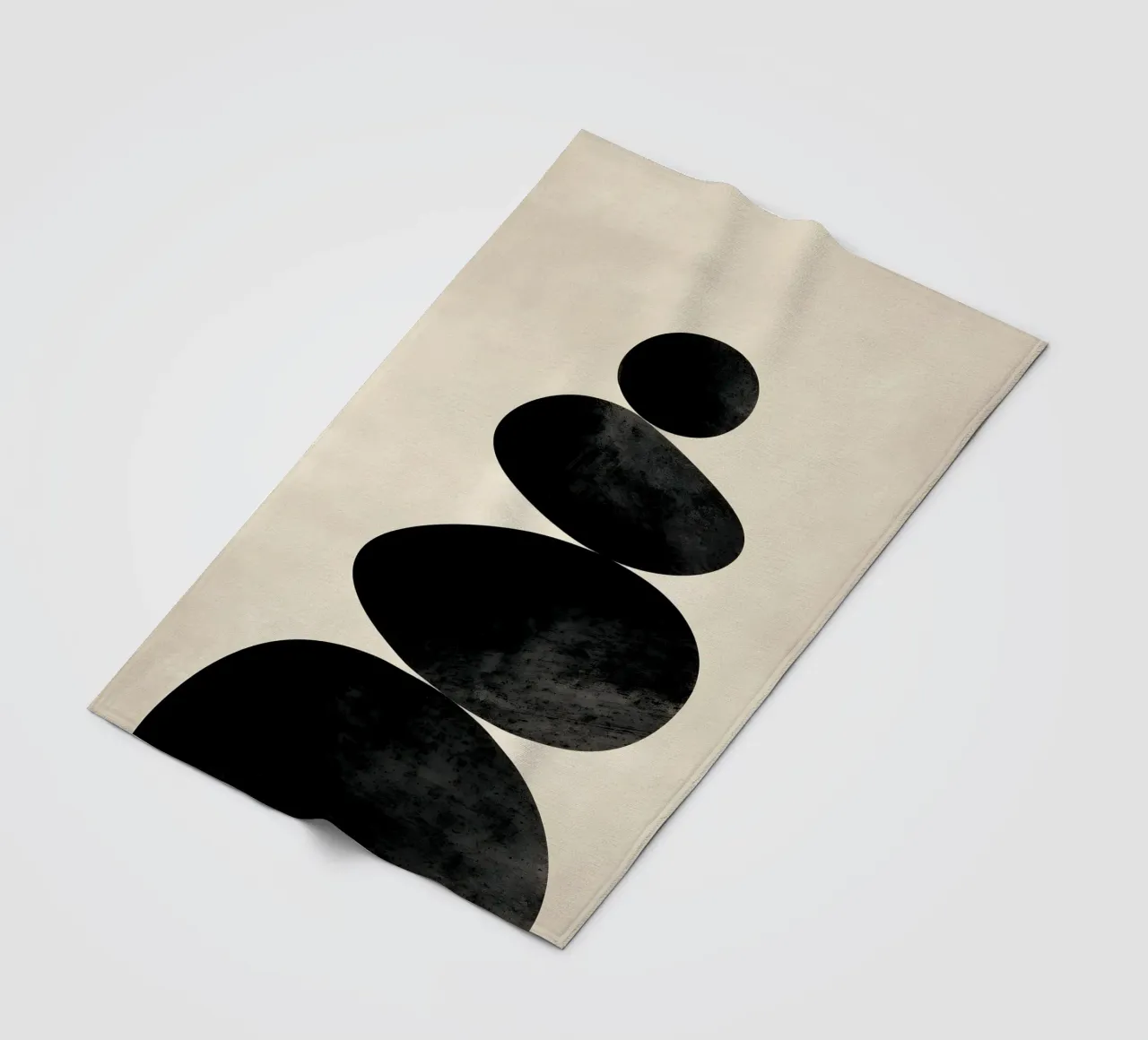 Minimalist Abstract Fleecedecke von Gypsy Galleria