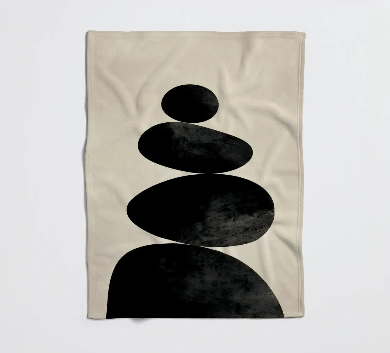 Minimalist Abstract Fleecedecke von Gypsy Galleria