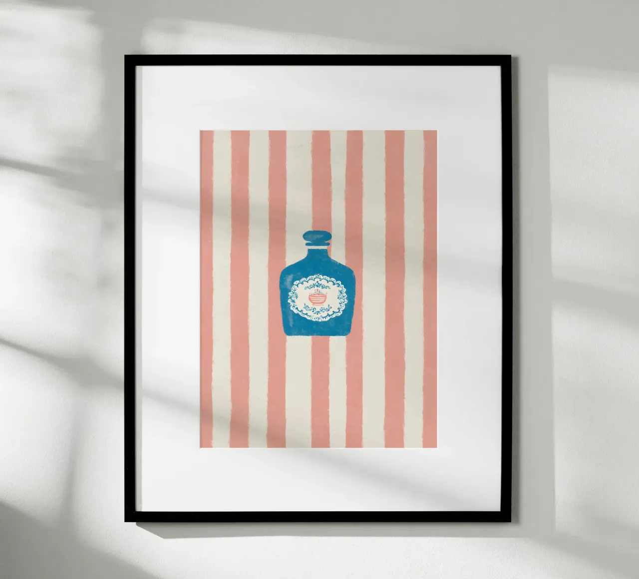 The Perfume poster con telaio in legno da Gypsy Galleria