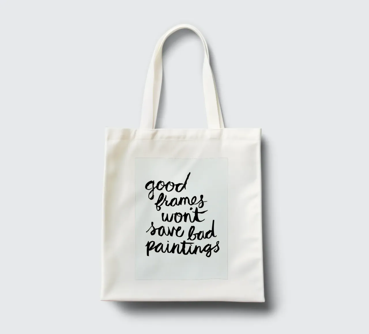 Bad Paintings tote bag by Dead Language