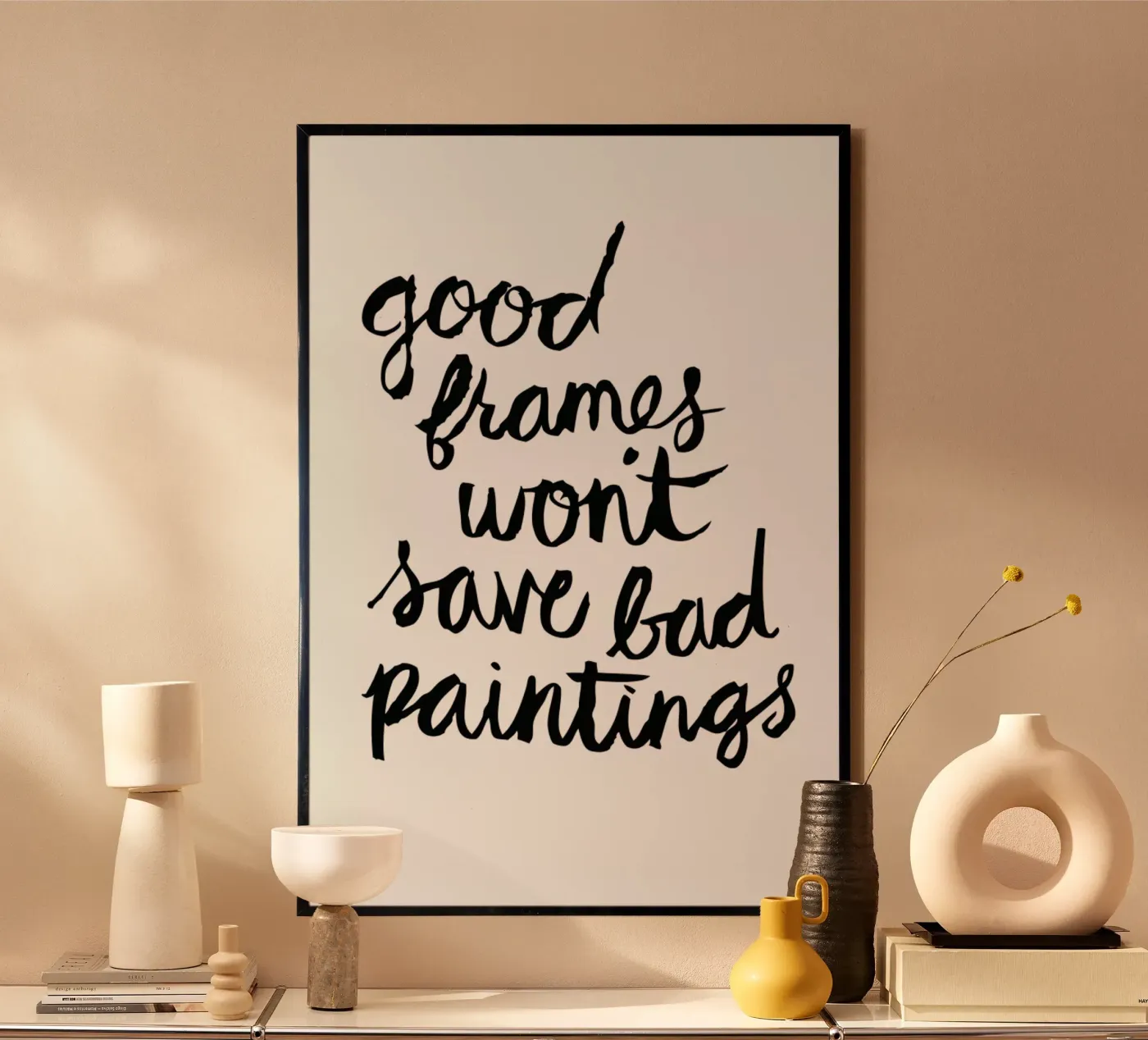 Bad Paintings poster da Dead Language
