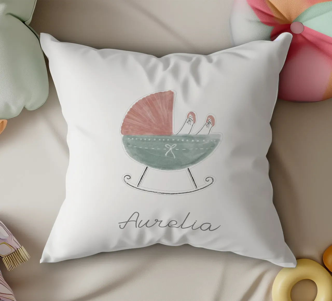 Culla per bambini cuscino da mymia