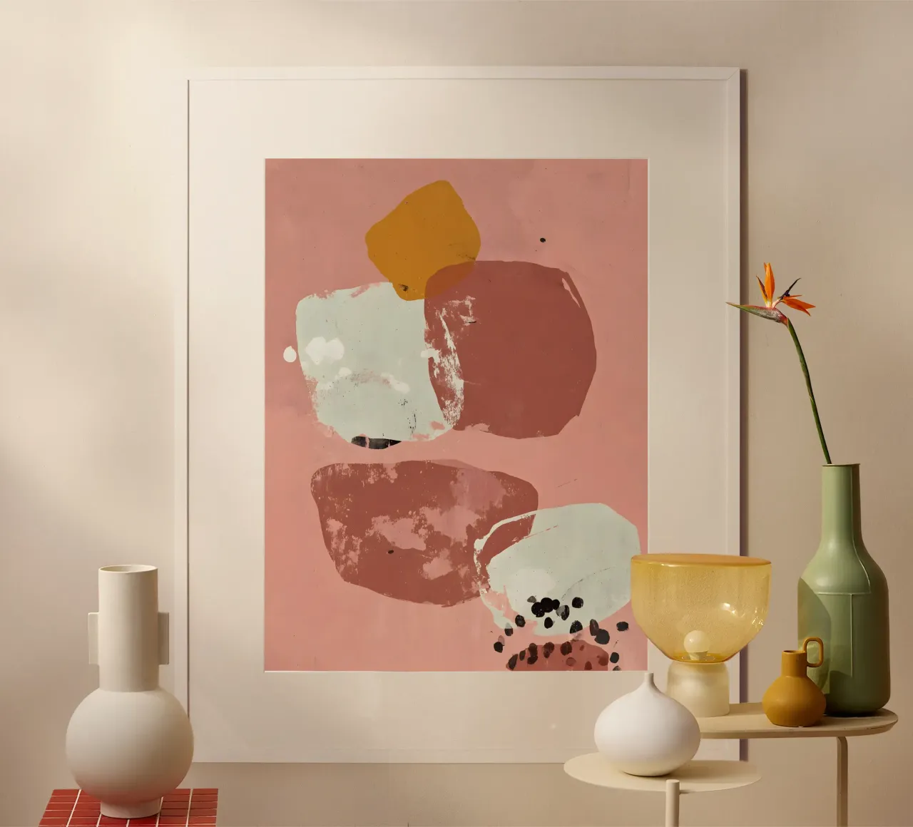 Elegant Organic Shapes poster da Gypsy Galleria