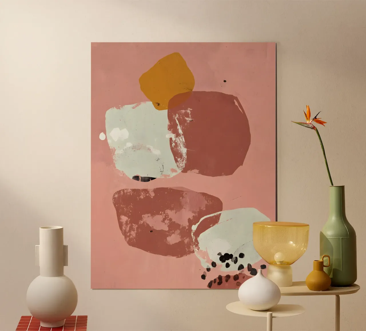 Elegant Organic Shapes poster da Gypsy Galleria