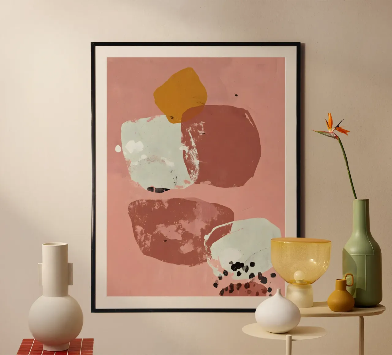 Elegant Organic Shapes poster da Gypsy Galleria