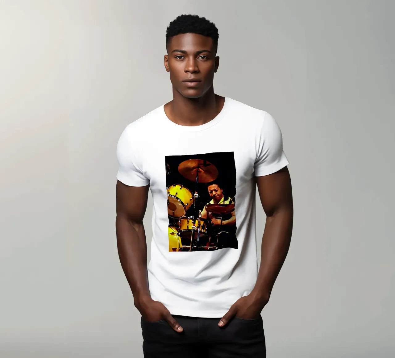 Tony Williams t-shirt da Low poly art