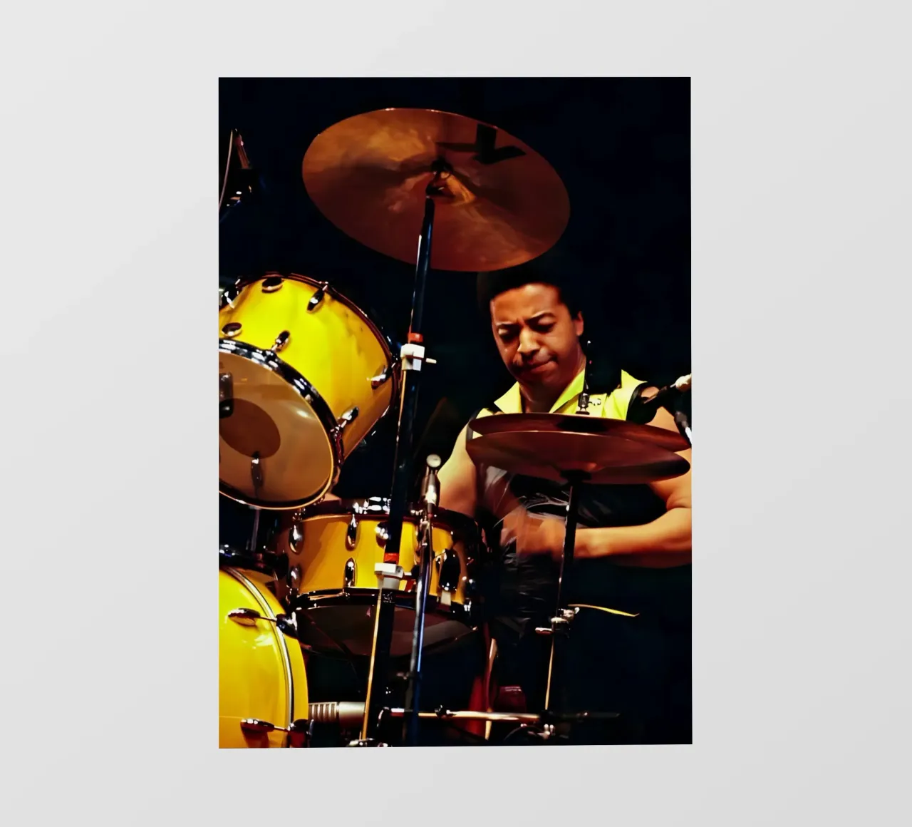 Tony Williams pellicola backlit da Low poly art