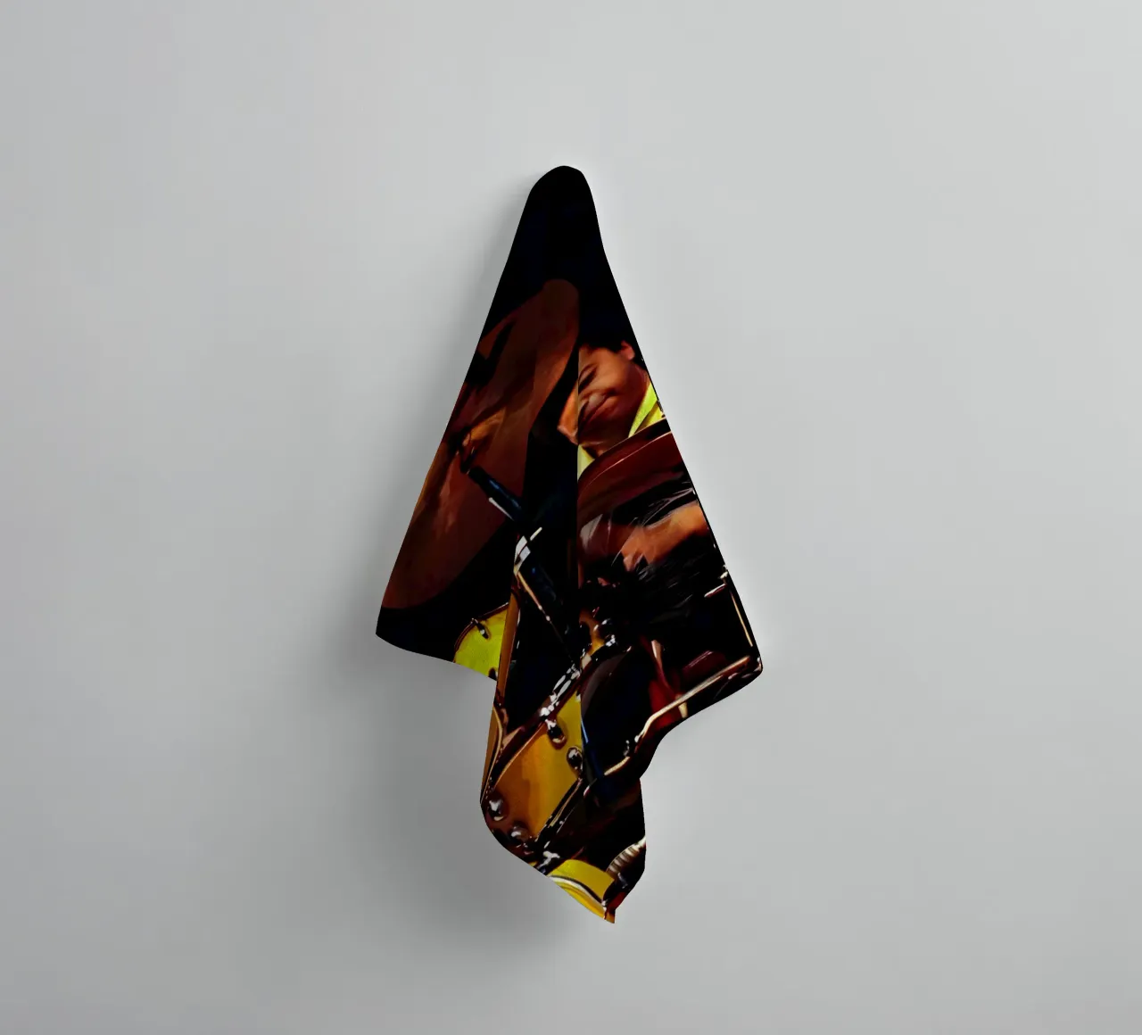 Tony Williams towel by Low poly art