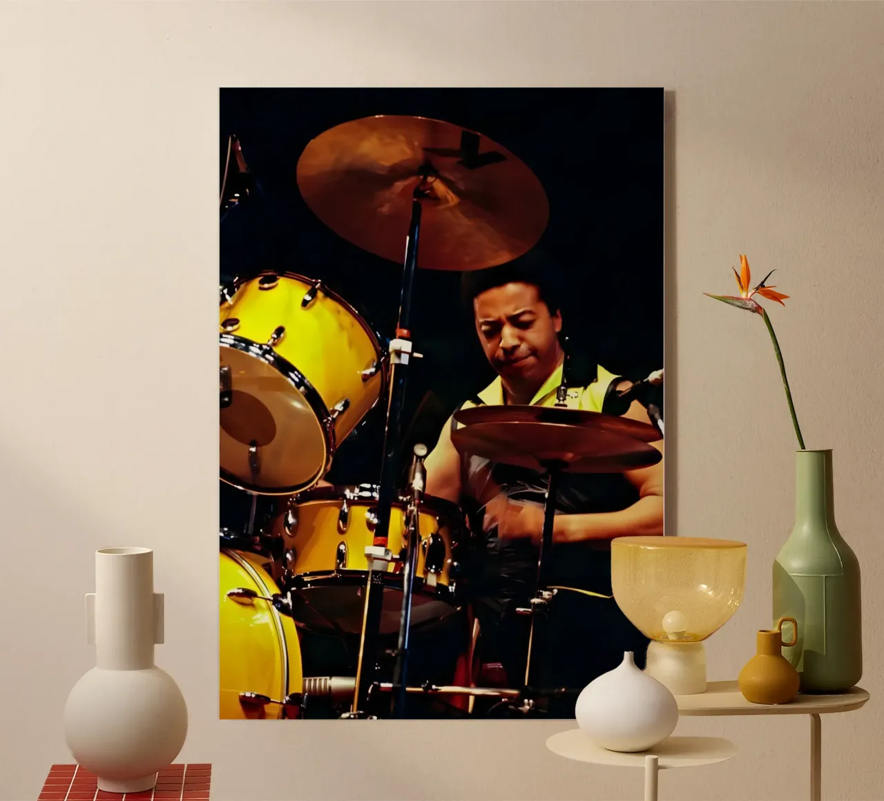 Tony Williams plexiglass da Low poly art
