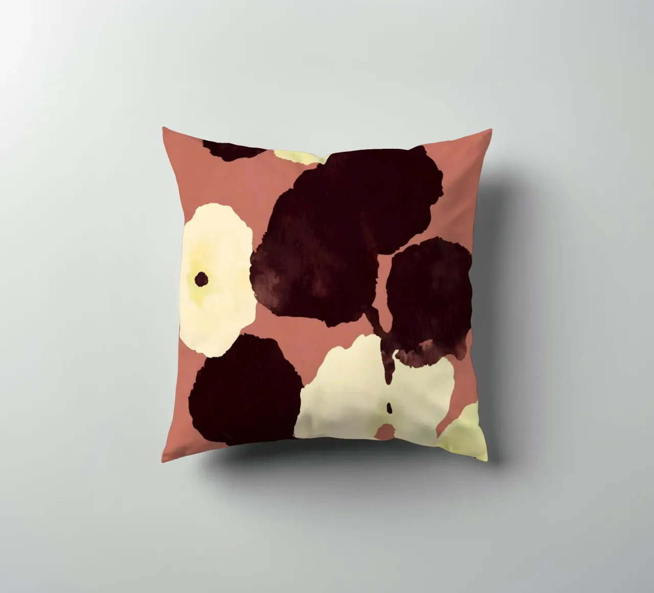 Elegant Abstract Flowers cuscino da Gypsy Galleria