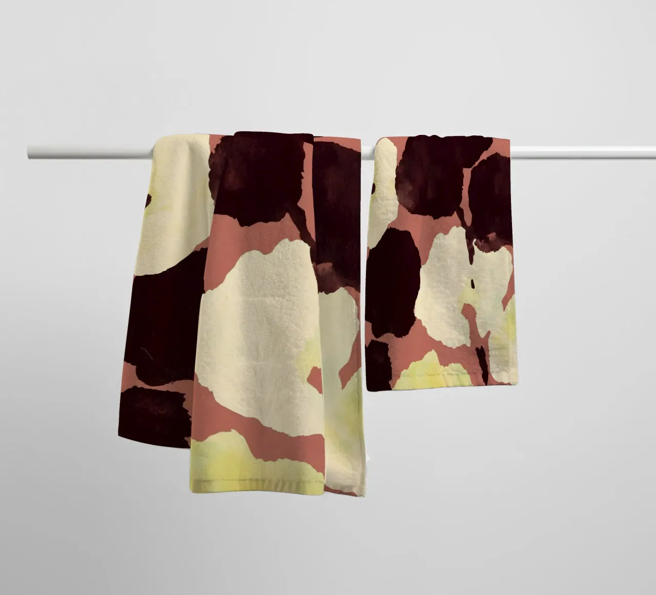 Elegant Abstract Flowers asciugamano da bagno da Gypsy Galleria