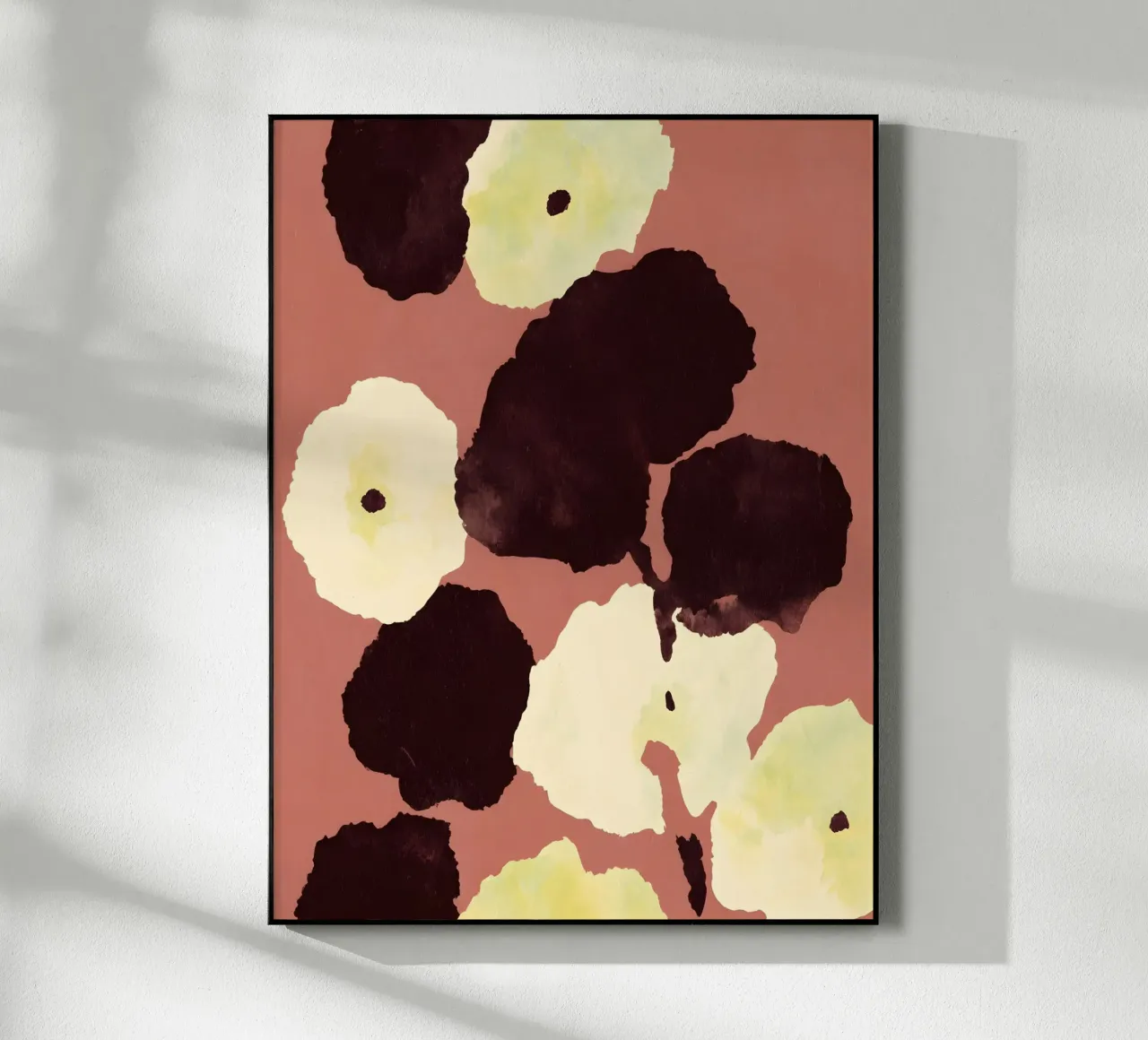 Elegant Abstract Flowers plexiglass da Gypsy Galleria