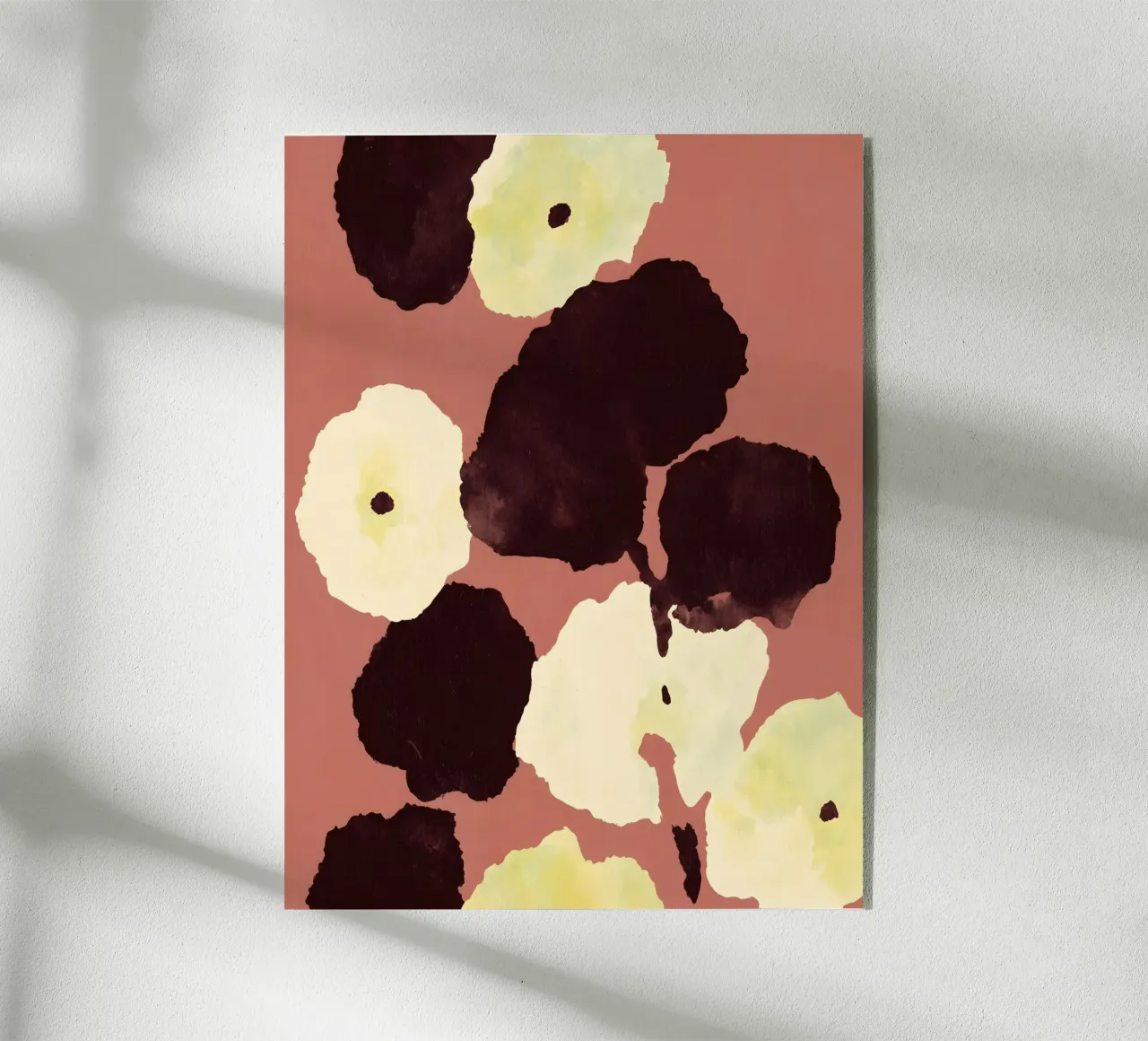 Elegant Abstract Flowers plexiglass da Gypsy Galleria